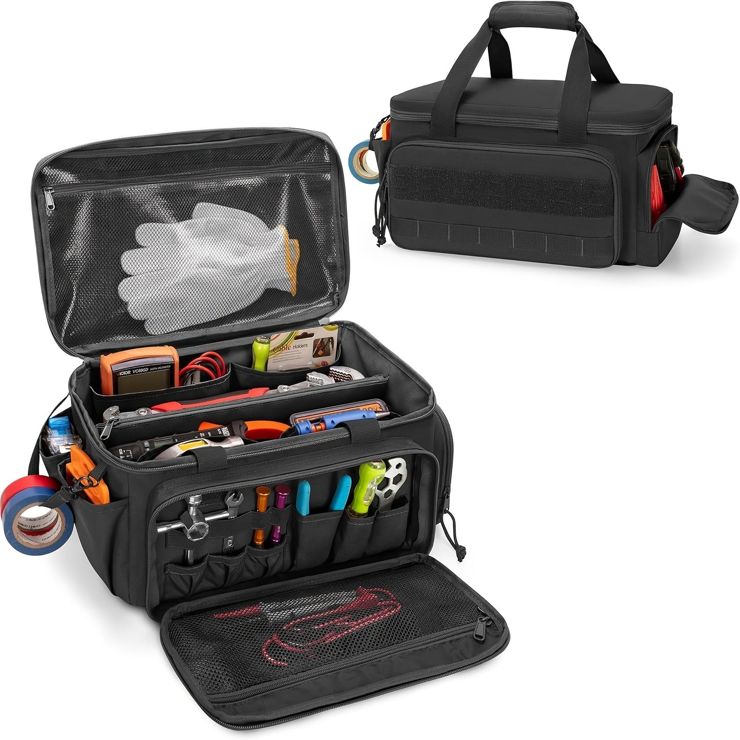 Heavy-Duty Tactical Tool Bag
