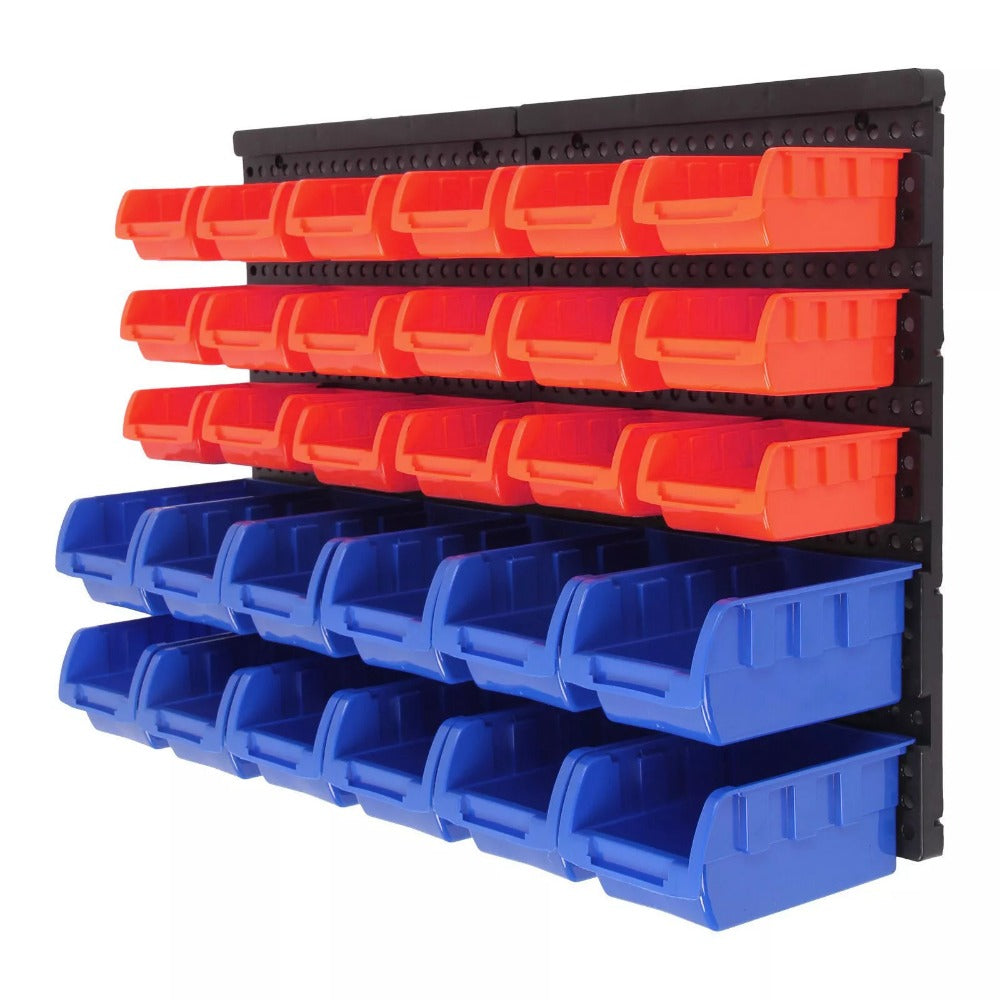 32pc Wall Mounted Storage