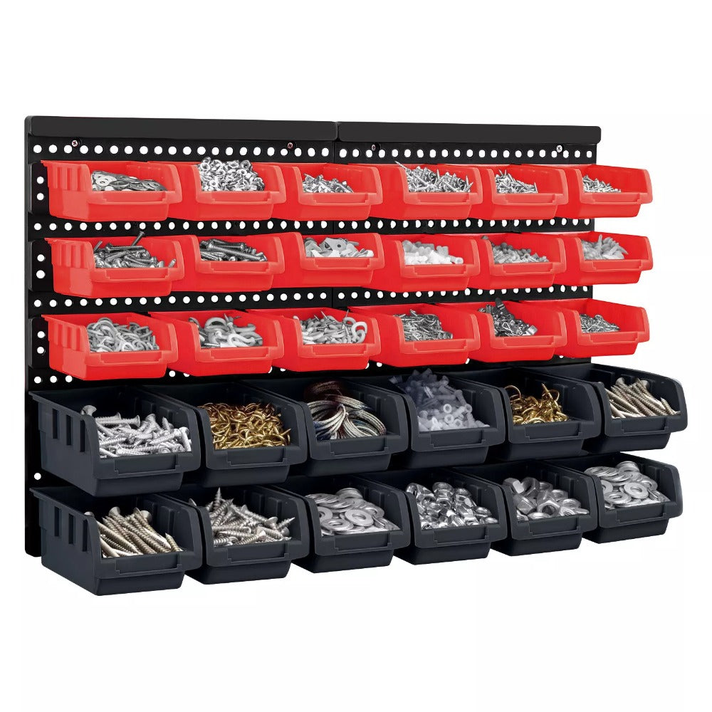 32pc Wall Mounted Storage